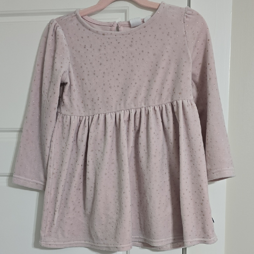 Pink Long Sleeve Dress